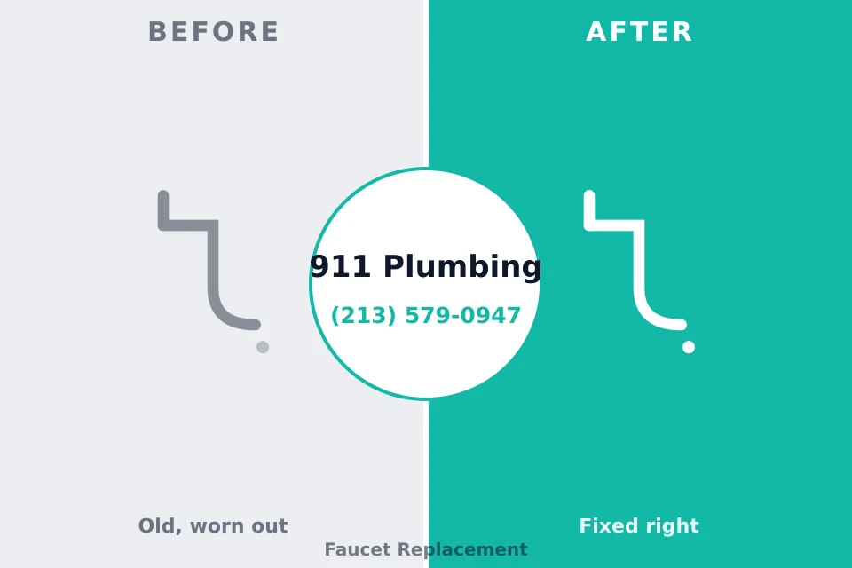 Before and after: plumbing company Rising Sun, IN
